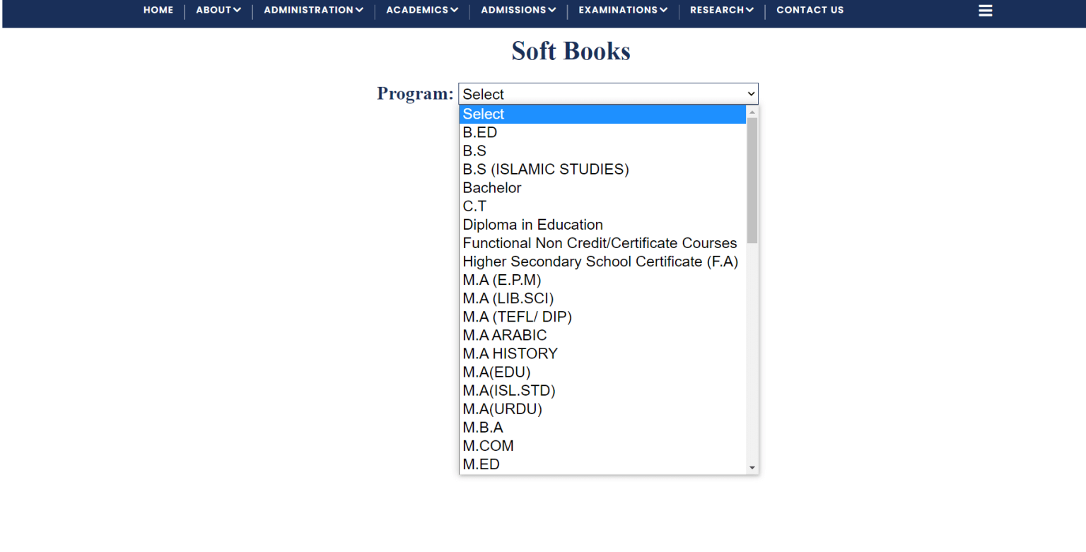 AIOU Soft Books Download Pdf (All Programs) 2024 – AIOU Books PDF